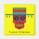 Recherche de crâne mexicain magnets Crâne à sucre