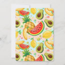 Recherche de motif pastèque invitations Nourriture