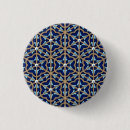 Search for floral pattern buttons Blue