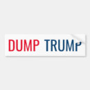 Search for dump trump bumper stickers President