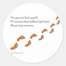 Search for myself stickers Quote