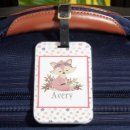 Recherche de fox luggage tags Floral