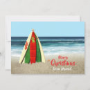 Search for surfboard christmas cards Beach