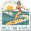 Search for retro surf stickers Vintage
