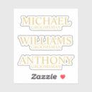 Search for removable stickers For him