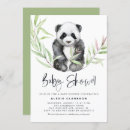 Recherche de panda baby shower invitations Safari
