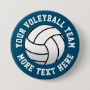 Search for volleyball ball buttons Team
