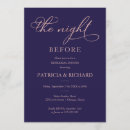 Search for gold rehearsal dinner invitations Calligraphy