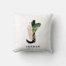 Search for letter j pillows Watercolor