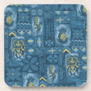 Recherche de hawaïen vintage dessous de verres Tiki