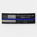 Search for thin blue line banners Officer