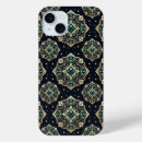 Search for intricate patterns iphone cases Green
