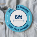 Search for keep your distance buttons Coronavirus