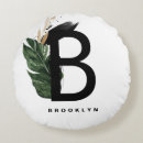 Search for letter b pillows Watercolor