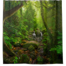 Search for environment shower curtains Forest
