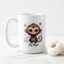 Search for monkeys in the jungle mugs Cute animal