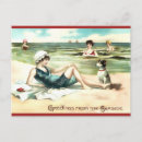 Search for vintage bathing suit postcards Swimming