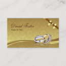 Search for ring business cards gold