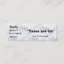 Recherche de fiscal cartes visite Entreprise