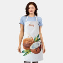Search for coconuts aprons Watercolor