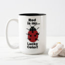 Search for cute ladybug mugs Red