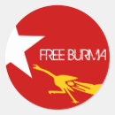 Recherche de myanmar autocollants Liberté