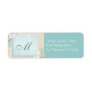 Search for tiffany return address labels Teal