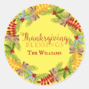 Search for autumn festival stickers Wreath