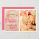 Recherche de rose christening invitations Tendance
