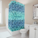 Search for iridescent shower curtains Mermaid
