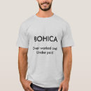 Search for bohica tshirts Military