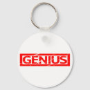 Search for genius keychains Funny
