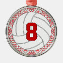 Search for volleyball decor Red