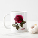 Search for editable name mugs Floral