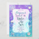 Search for under the sea sweet 16 invitations Blue