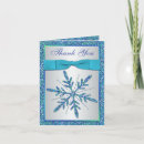 Search for snowflake thank you cards Bow