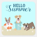 Search for summer dog stickers Ocean