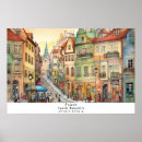 Recherche de prague posters Aquarelle