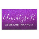 Search for the violet name tags Glitter