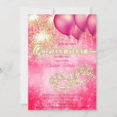 Recherche de boule rose invitations Quinceañera