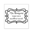 Search for best teacher rubber stamps Teachers
