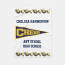 Search for cheerleading blankets Girly