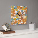 Recherche de marguerite orange horloges Rétro