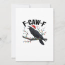 Search for bird pun cards Crow