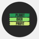 Search for profit stickers Environmental awareness