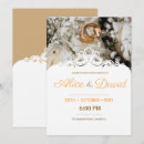 Search for gold lace wedding invitations Simple