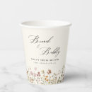 Search for bridal shower paper cups Wildflowers