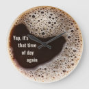 Recherche de humour de café horloges Boisson