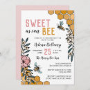 Search for bee baby girl shower invitations Honeycomb