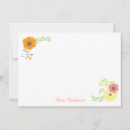 Search for blank floral note cards Botanical
